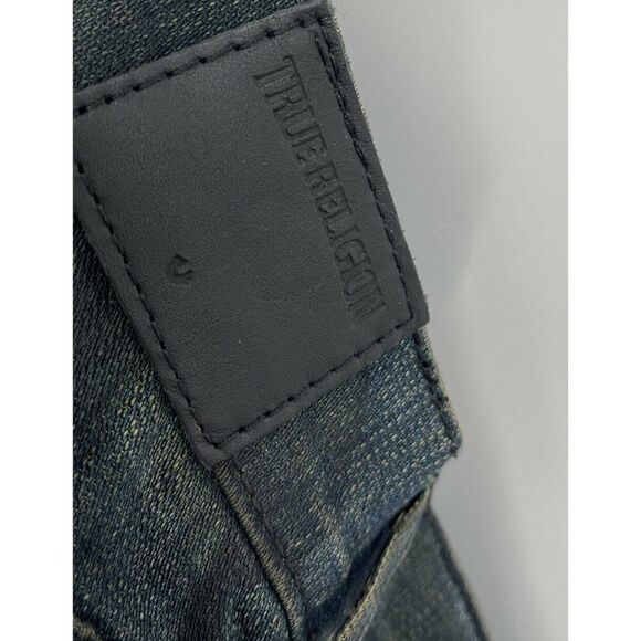 True Religion Women's Casey Super Skinny Jean in Tiger Camo Sz 24 $228 - Picture 7 of 8